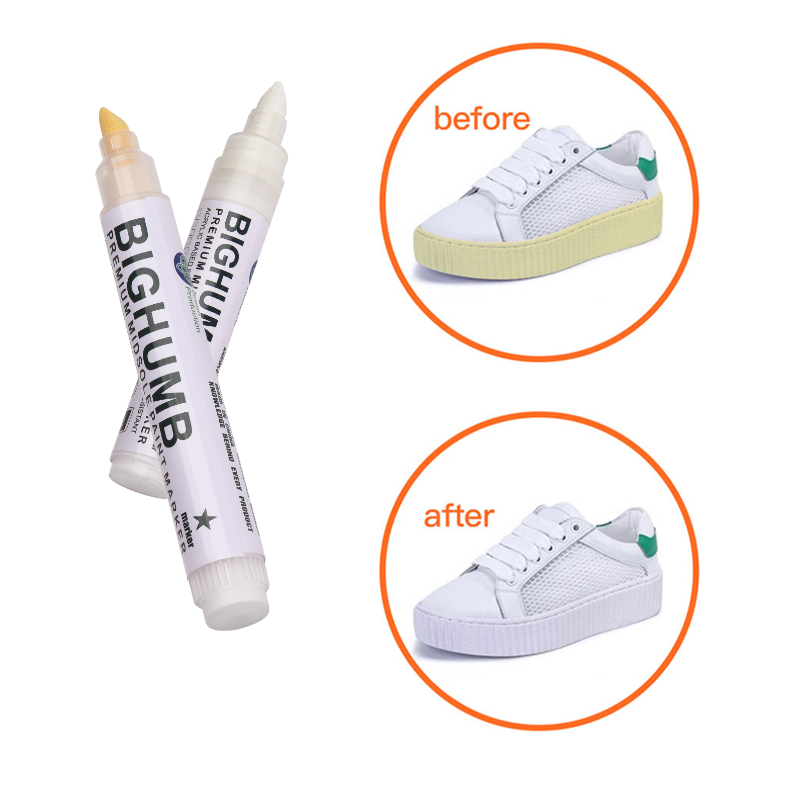 قلم BIGTHUMB بريميوم لطلاء الن - مراجعة Sneaker Care Spray وسعره
